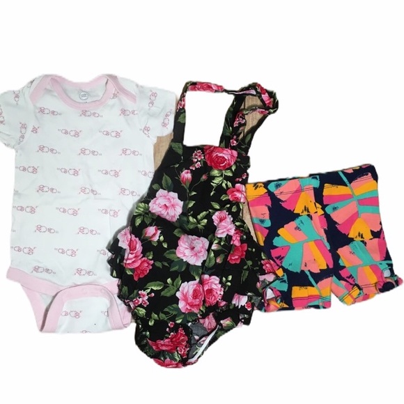Cat & Jack Other - Cat & Jack Baby Girl Short & Bundle 12 months